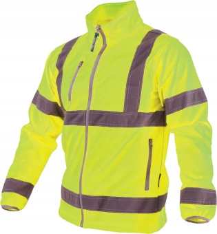 Zdjęcie Kurtka softshell ostrzegawcza NEON żółta S