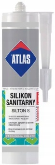 Zdjęcie Silikon Atlas JASNOSZARY 280 ml