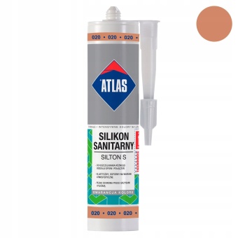 Zdjęcie Silikon Atlas 280 ml BEŻOWY 020