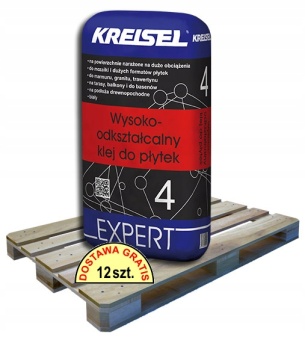 Zdjęcie KLEJ bardzo elast. biały EXPERT 4, 300 kg- KREISEL