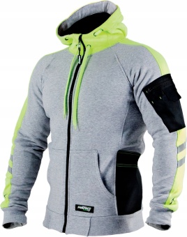 Zdjęcie Bluza z kapturem Stalco Mechanic SZARA S-78983 rozmiar S