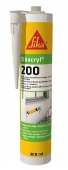 Zdjęcie AKRYL WYSOKIEJ KLASY SIKACRYL-200 BIAŁY 300ML