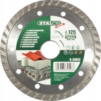 Zdjęcie Tarcza diamentowa Stalco turbo 125mm S-29412