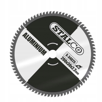 Zdjęcie Tarcza tnąca do aluminium Stalco S-34025 200x30mm