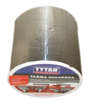 Zdjęcie Taśma bitumiczna Tytan Professional 7,5 cm x10 m ALUMINIUM