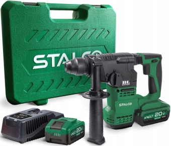 Zdjęcie MŁOTOWIERTARKA RHS20-18BL AKU 2x 4Ah STALCO