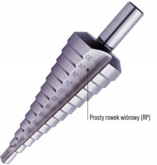 Zdjęcie WIERTŁO STOPNIOWE HSS 6-30 SKOK 2MM S-72524