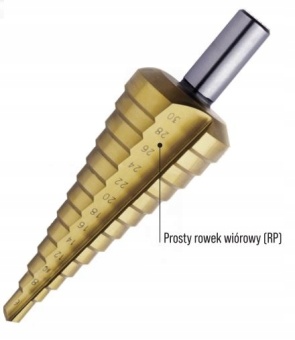 Zdjęcie WIERTŁO STOPNIOWE HSS-TIN 6-30 2MM S-72532