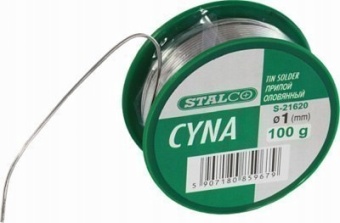 Zdjęcie Cyna lutownicza STALCO 1 mm 100 g