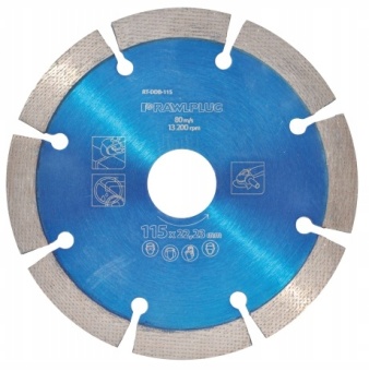 Zdjęcie Tarcza diamentowa segmentowa do betonu 115x22mm