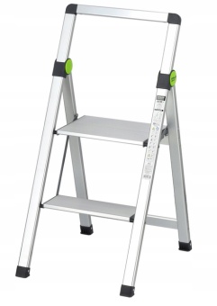 Zdjęcie Drabina Stalco aluminium 1 x 2 do 150 kg