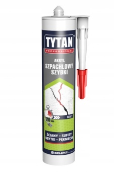 Zdjęcie Akryl szpachlowy Tytan Professional biały 280 ml