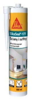 Zdjęcie SIKA SIKASEAL 177 BIAŁY USZCZELNIACZ AKRYLOWY 300 ml.