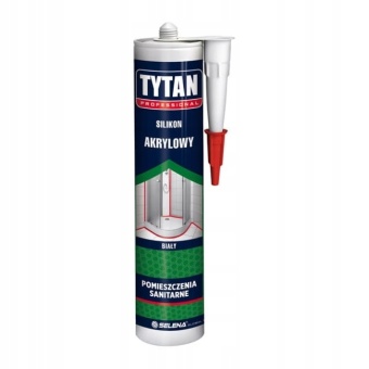 Zdjęcie Silikon akrylowy Tytan Professional biały 280 ml