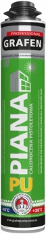 Zdjęcie Piana montażowa całoroczna pistoletowa GRAFEN PROFESSIONAL 750 ml od -10°C