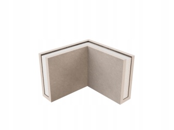 Zdjęcie KNAUF narożnik do maskownicy, osłony karnisza 15cm x 20cm