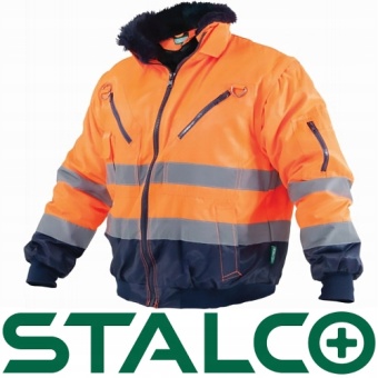 Zdjęcie Kurtka robocza pilotka ostrzegawcza 3w1 PILOT HI-VIS STALCO S