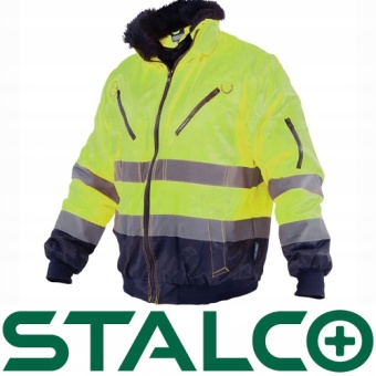 Zdjęcie Kurtka robocza ostrzegawcza multifunkcyjna 3w1 PILOT HI-VIS STALCO XXL