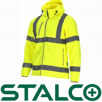 Zdjęcie Kurtka softshell ostrzegawcza NEON STALCO żółta S