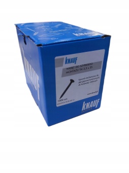 Zdjęcie KNAUF wkręty do płyt G-K Knauf 3,5 x 25mm 1000 szt.