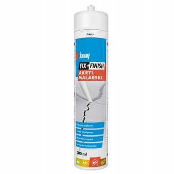 Zdjęcie KNAUF F+F Akryl malarski biały 300ml